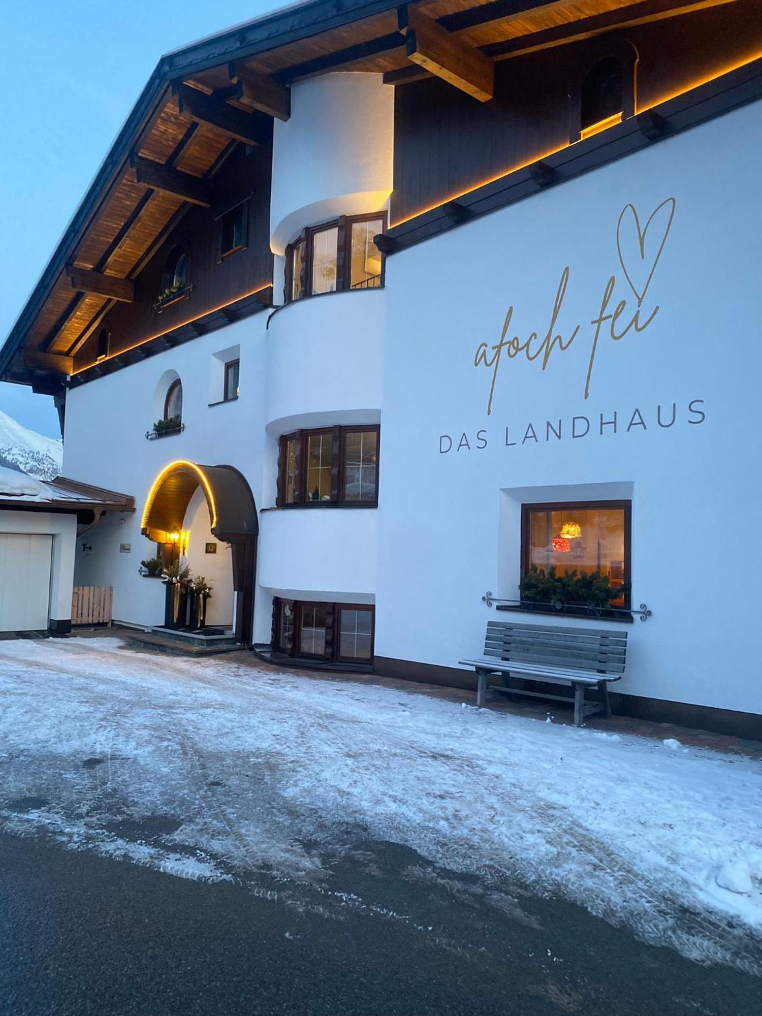 Quality Hosts Arlberg - Afoch Fei - Das Landhaus Sankt Anton am Arlberg Dış mekan fotoğraf